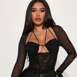 Fashion Nova corset top size 1X